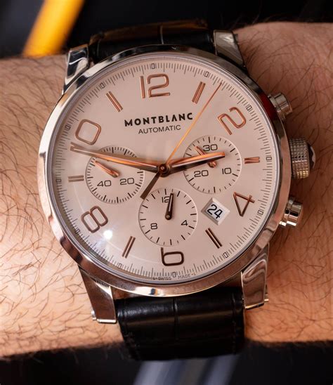 montblanc watch review|montblanc timewalker chronograph review.